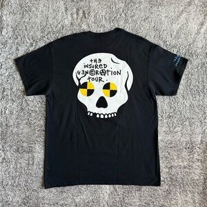 Men’s Graphic Tee, Injured Generation Tour T-Shirt, A$AP Rocky, AWGE